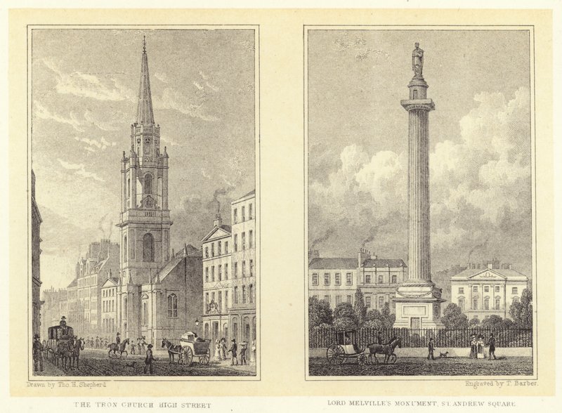 De Tron Church, High Street; Lord Melville