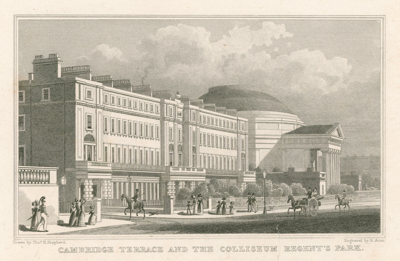 Cambridge Terrace en het Colosseum, Regent