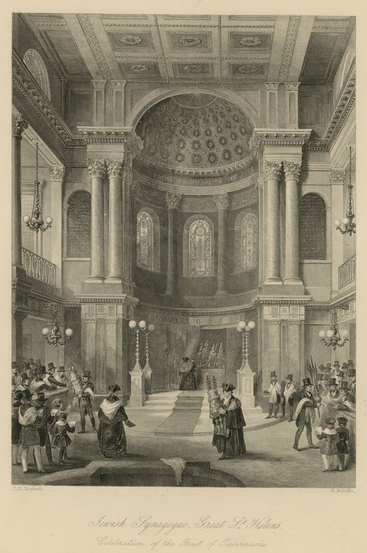Joodse synagoge, Great St Helen