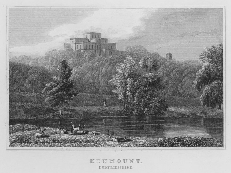 Kenmount, Dumfriesshire door Thomas Hosmer Shepherd