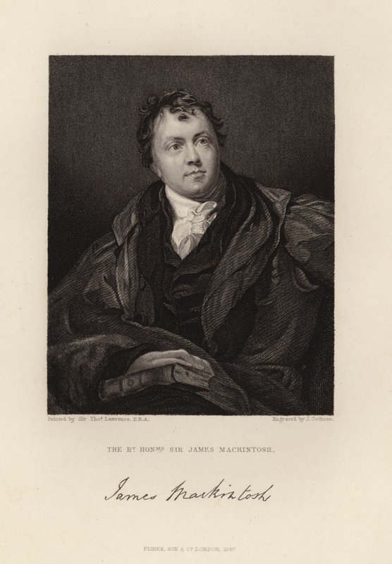 De Zeer Eerwaarde Sir James Mackintosh door Thomas Lawrence