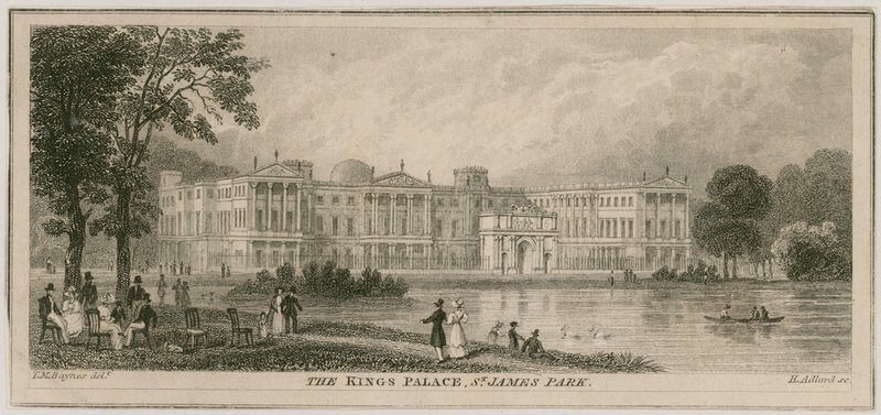 Buckingham Palace door Thomas Mann Baynes