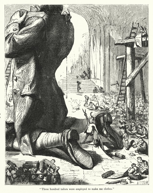 Illustratie voor Gulliver