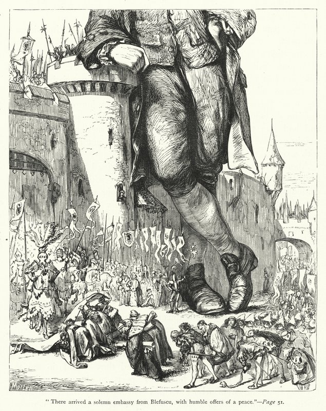 Illustratie voor Gulliver