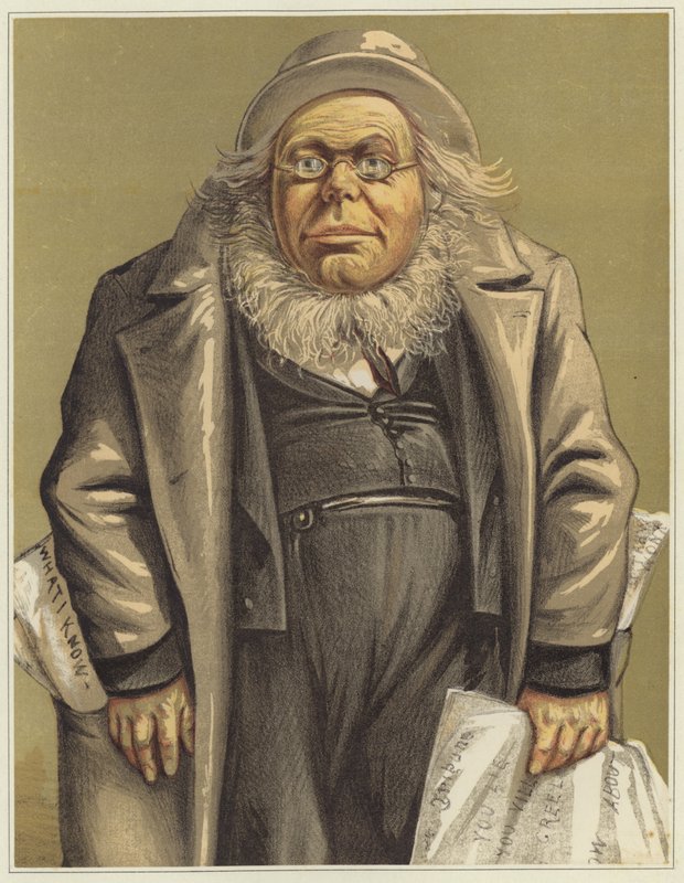 Karikatuur van Horace Greeley door Thomas Nast