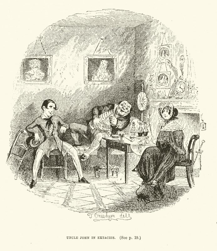 Illustratie voor Valentine Vox door Thomas Onwhyn