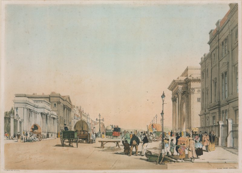 Hyde Park Corner, Londen door Thomas Shotter Boys