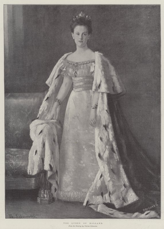 De Koningin van Holland door Thérèse Schwartze