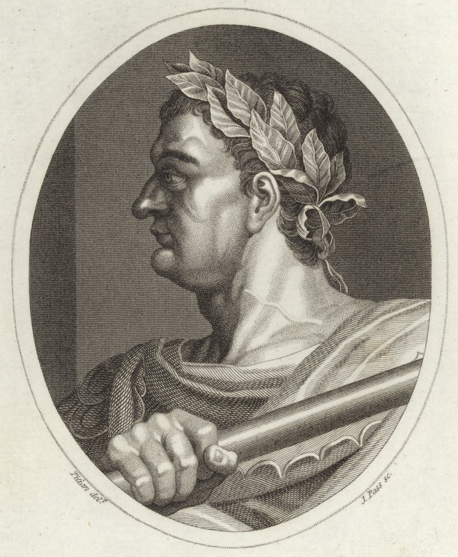 Domitianus Caesar door Tiziano Vecelli