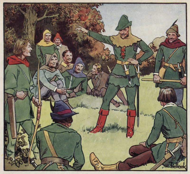 Robin Hood en zijn vrolijke mannen door Trelleek