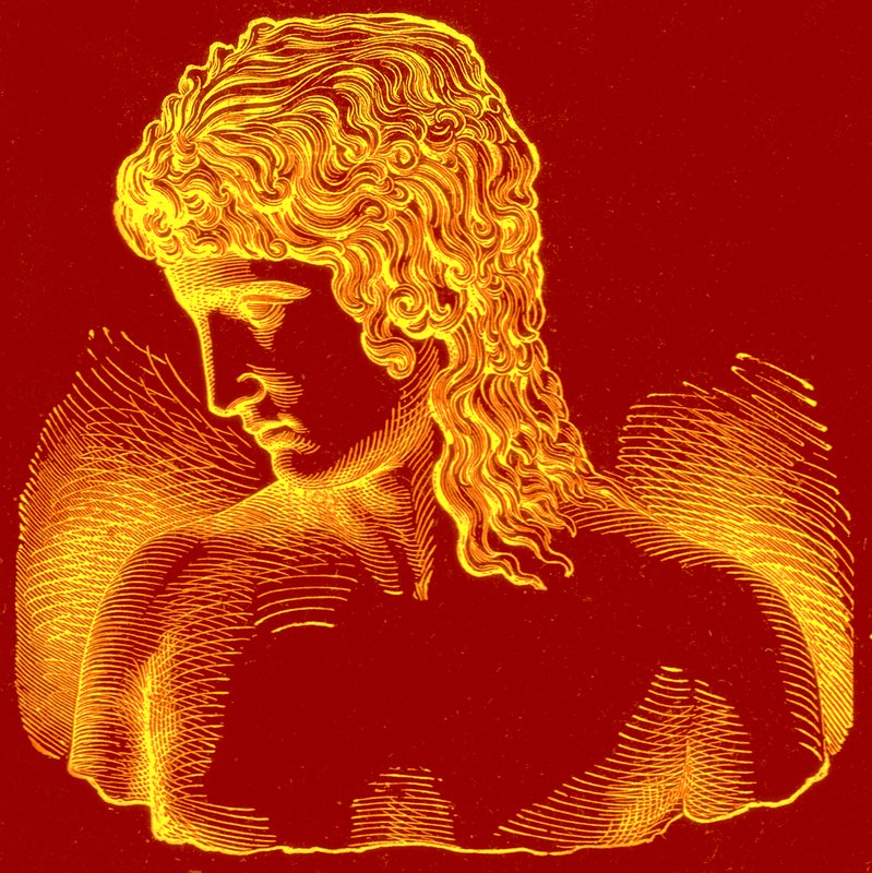 Extreem van etnische divergentie - Hoogste type - I: Eros van Praxiteles, illustratie uit "With the World