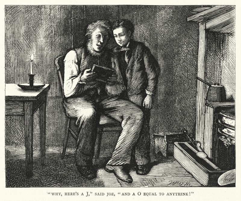 Illustratie voor Great Expectations door Charles Dickens door Unbekannt Unbekannt