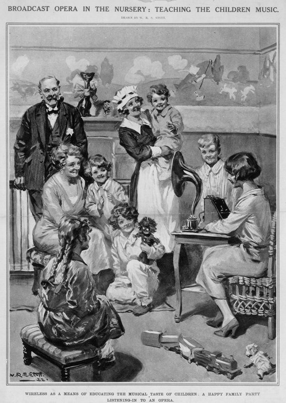 Opera-uitzending in de kinderkamer: de kinderen muziek leren door W.R.S. Stott