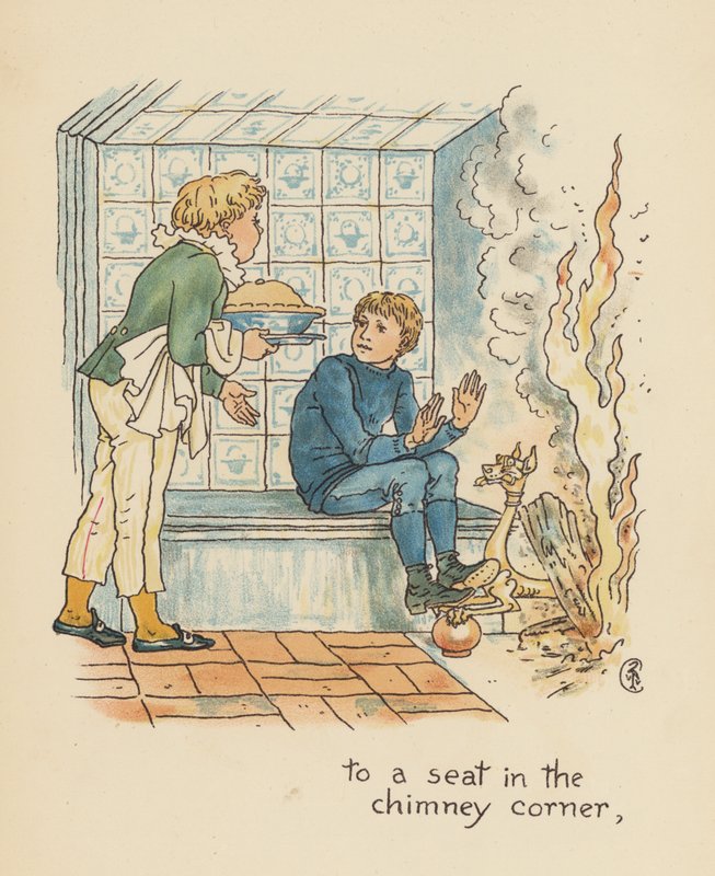 Illustratie voor Legends for Lionel door Walter Crane door Walter (after) Crane