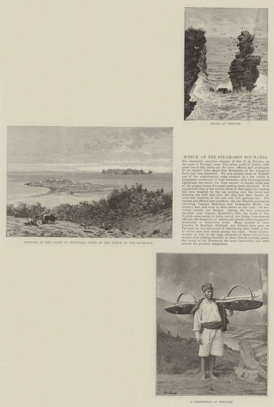 Peniche in Portugal door Walter Paget