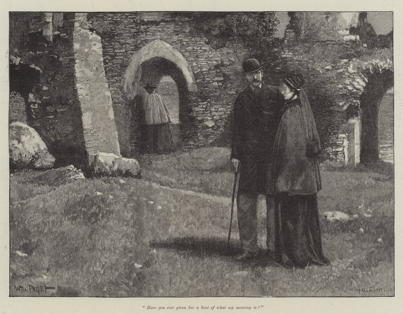 De achtervolging van de geliefde, door Thomas Hardy door Walter Paget
