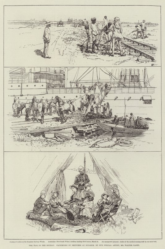 De Oorlog in de Soedan door Walter Paget