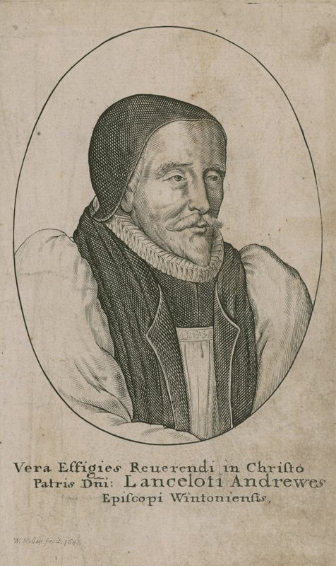 Lancelot Andrewes door Wenceslaus Hollar