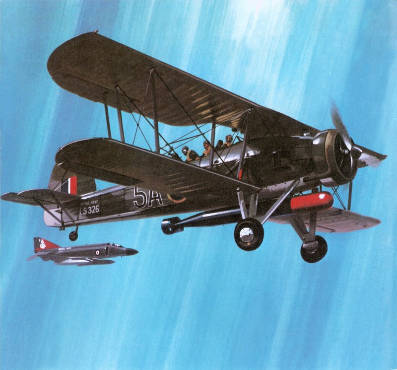 Fairey Zwaardvis door Wilf (20th century) Hardy