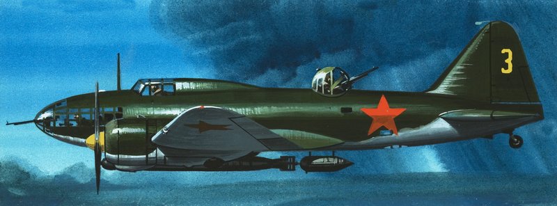In het blauw: Russische vliegtuigen uit de Tweede Wereldoorlog door Wilf (20th century) Hardy