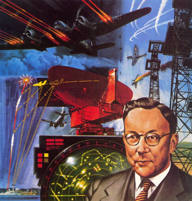 Het verhaal van Radar door Wilf (20th century) Hardy