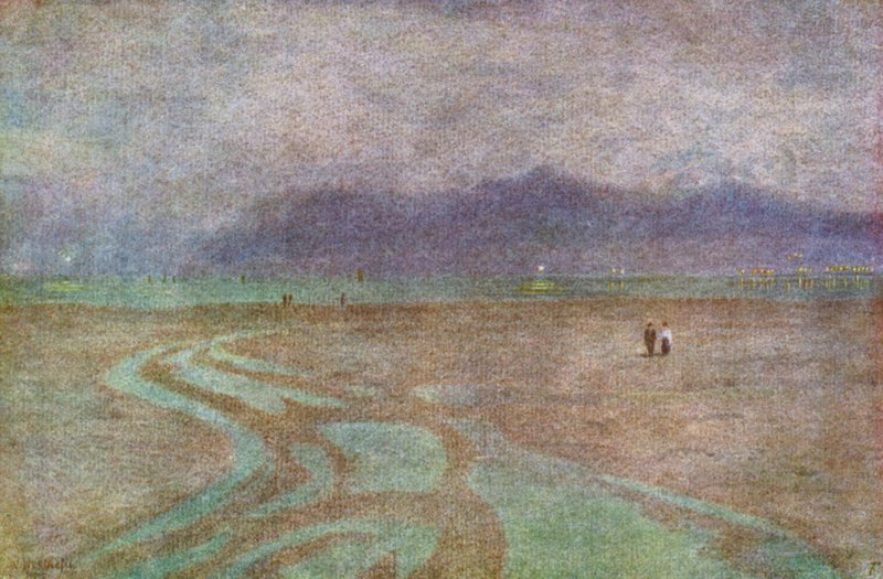 Simonstown Bergen, met Kaap Punt en Roman Rock Vuurtorens door Wilhelm Westhofen