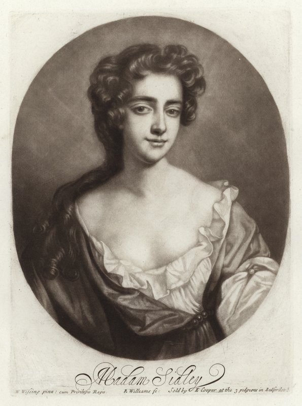 Catharine Sedley, Gravin van Dorchester door Willem Wissing