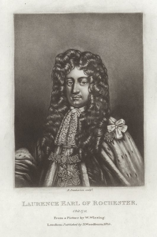 Laurence Graaf van Rochester door Willem Wissing