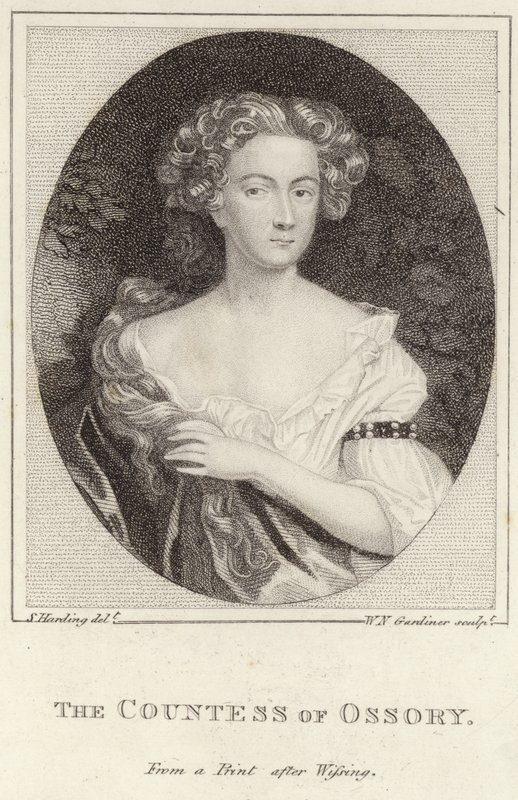 Portret van Emilia Butler, gravin van Ossory door Willem Wissing