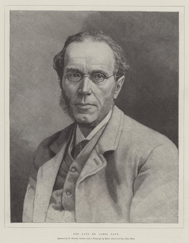 De overleden heer James Payn door William Biscombe Gardner