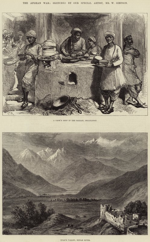 De Afghaanse Oorlog door William Crimea Simpson