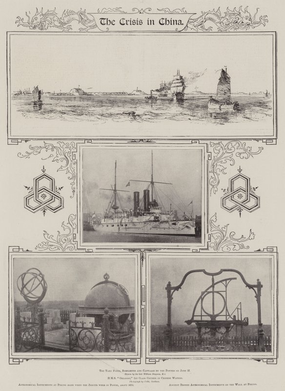 De crisis in China door William Crimea Simpson