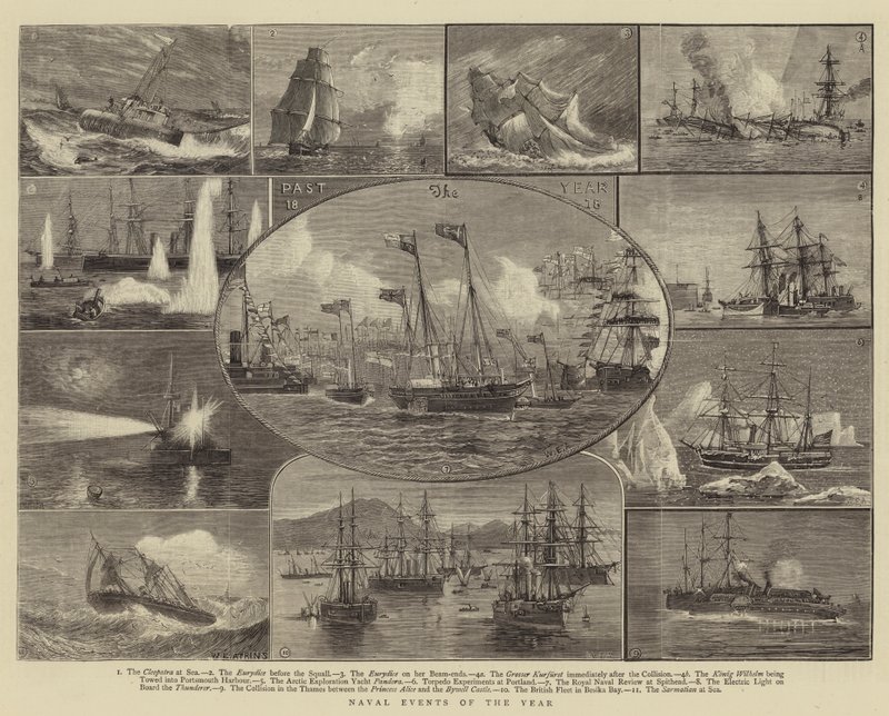 Marinegebeurtenissen van het Jaar door William Edward Atkins
