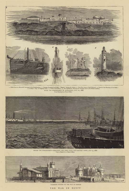 De Oorlog in Egypte door William Edward Atkins