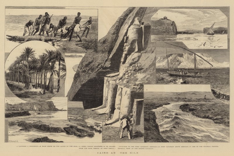 Caïro en de Nijl door William Lionel Wyllie
