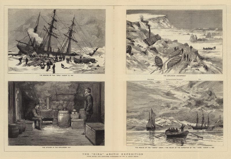 De Eira Arctische Expeditie door William Lionel Wyllie