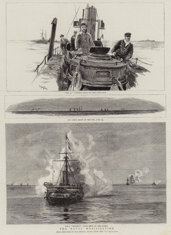 De Maritieme Mobilisatie door William Lionel Wyllie