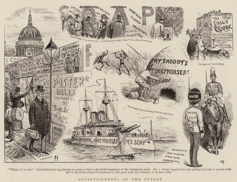 Advertenties van de toekomst door William Ralston