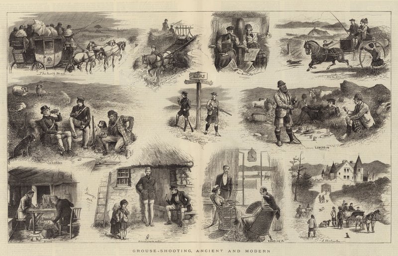 Patrijzenjacht, Oud en Modern door William Ralston