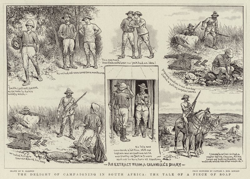 Het Genot van Kamperen in Zuid-Afrika, het Verhaal van een Stuk Zeep door William Ralston