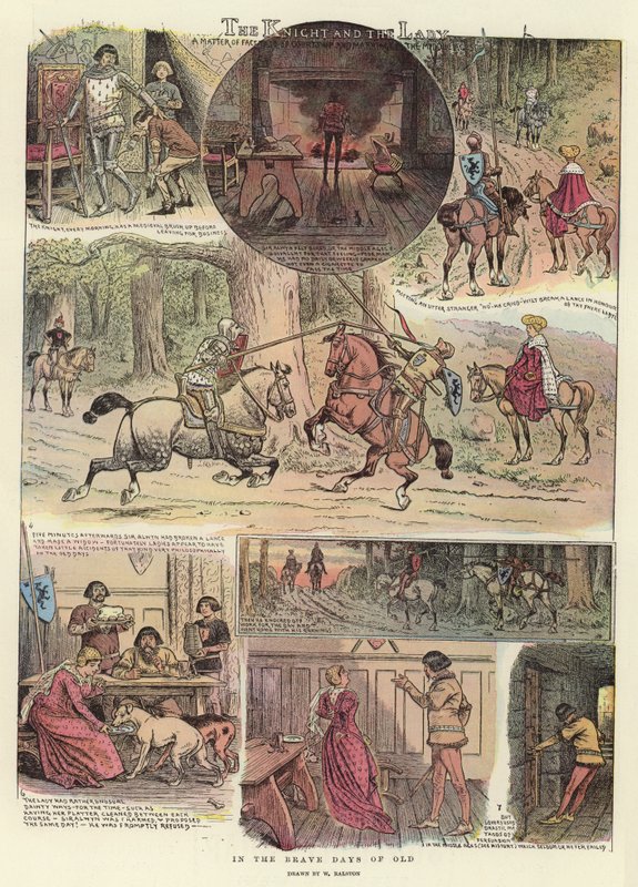 De Ridder en de Dame door William Ralston