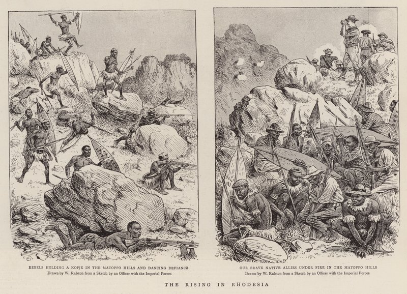 De opstand in Rhodesië door William Ralston