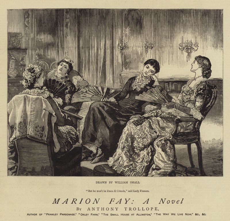 Marion Fay; Een roman door William Small