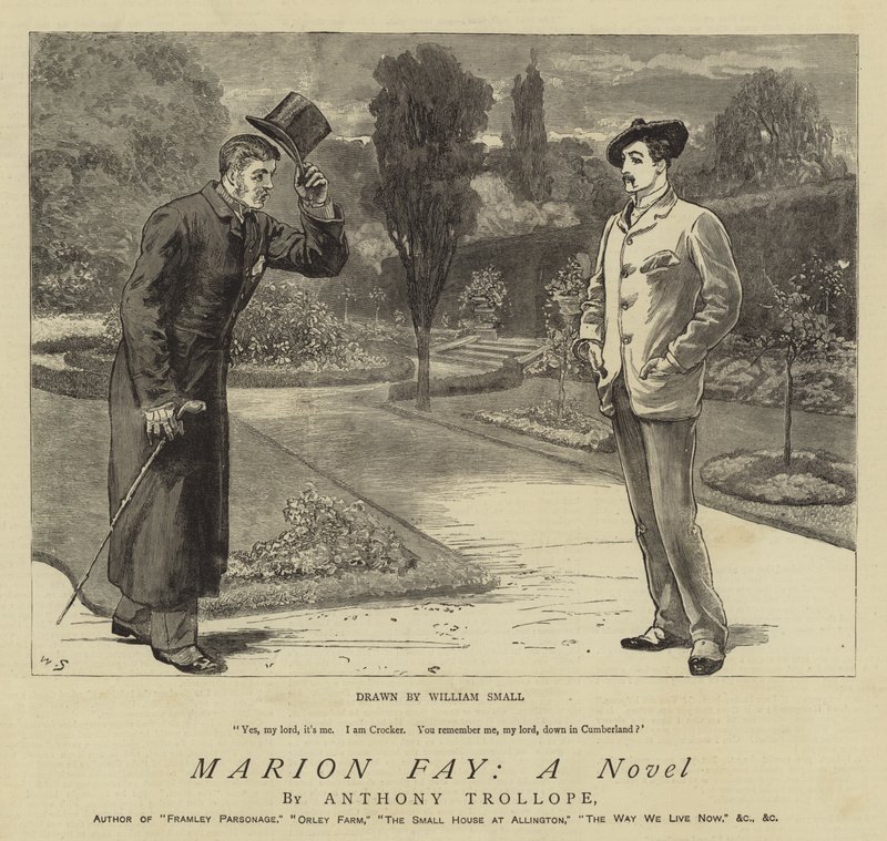 Marion Fay, een roman door William Small