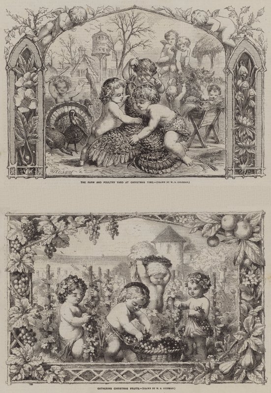 Schetsen van Kerstmis door William Stephen Coleman