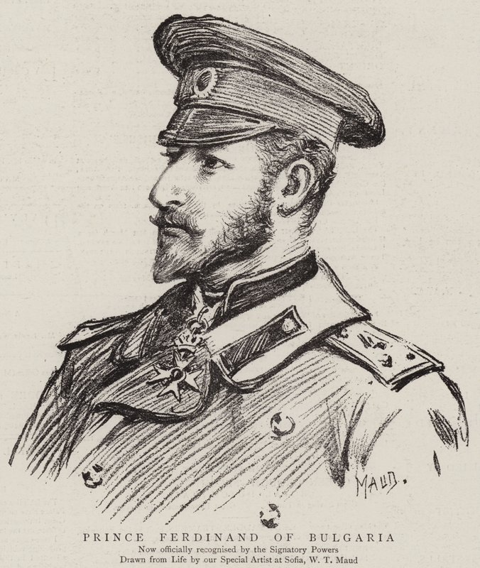 Prins Ferdinand van Bulgarije door William T. Maud