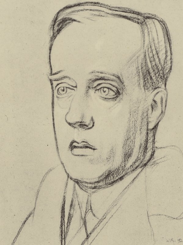 Gustav Holst door William (after) Rothenstein