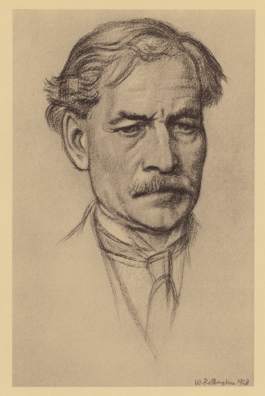 Portret van Rt Hon J Ramsay Macdonald door William (after) Rothenstein