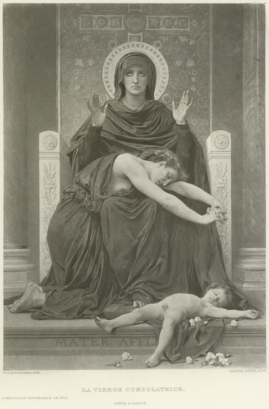 La Vierge Consolatrice door William-Adolphe Bouguereau