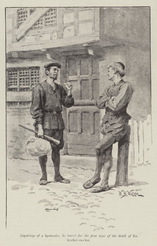 Meester John Horseleigh, Ridder, door Thomas Hardy door William Barnes Wollen